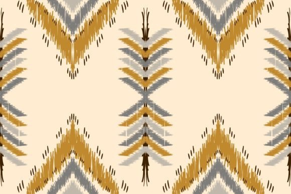Beautiful Ikat Embroidery