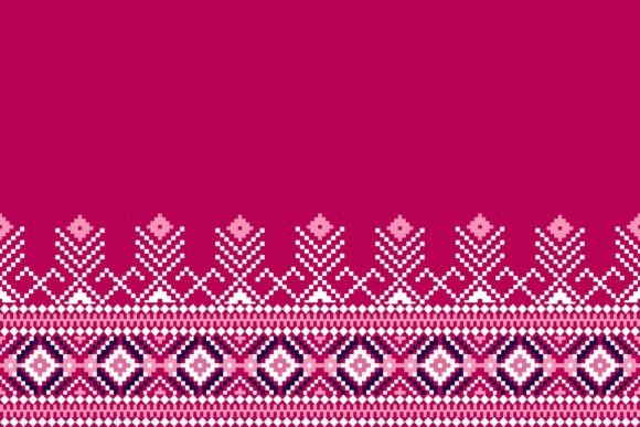 Beautiful Thai Embroidery Pattern