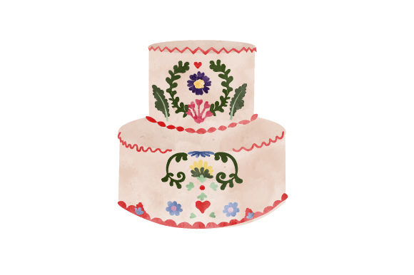 Embroidery Cake Delight