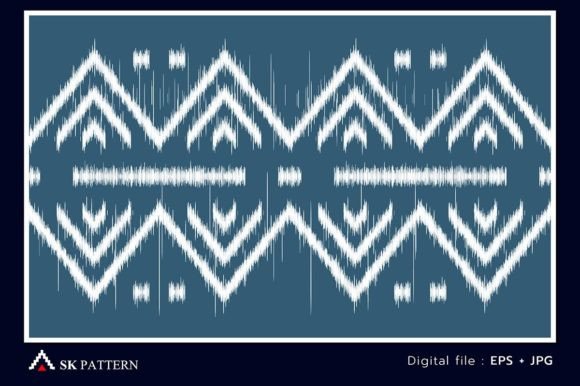 Embroidery Seamless Pattern Vector