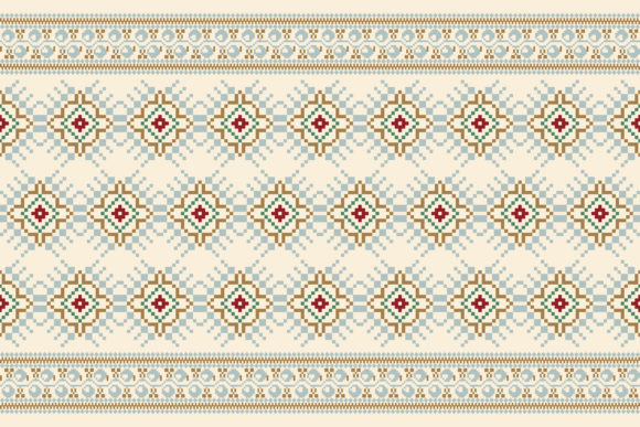 Persian Knitted Embroidery